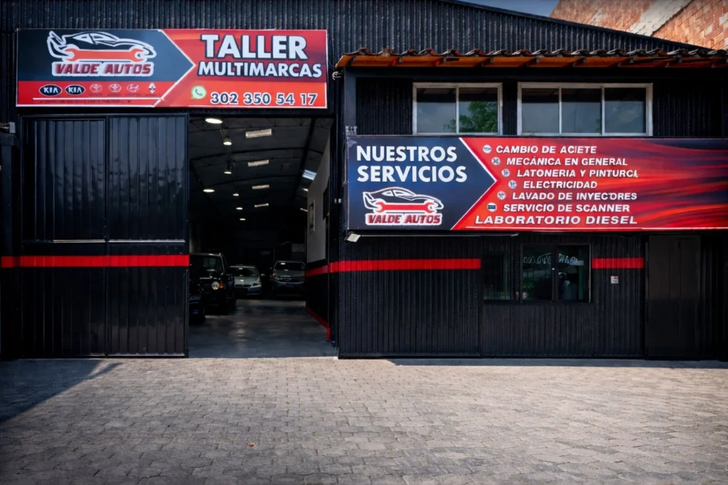 Taller valde autos, multimarca
